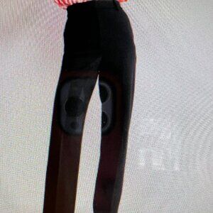 BODEN stretch ponte-jersey pants, black, NEVER WORN, Size 4R